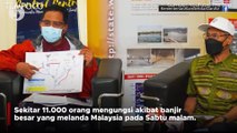 Selangor Malaysia Banjir Besar, Ribuan Orang Terpaksa Diungsikan
