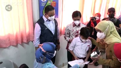 Vaksinasi untuk Anak di DKI Jakarta Resmi Dimulai