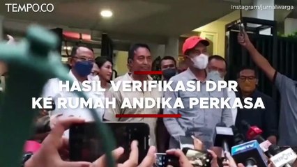 Komisi I DPR Berkunjung ke Rumah Andika Perkasa, Verivikasi Faktual