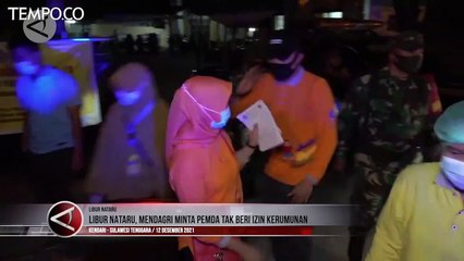 Mendagri Minta Pemda Tak Beri Izin Kerumunan saat Libur Nataru
