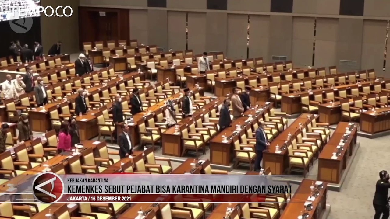 Kemenkes Sebut Pejabat Bisa Karantina Mandiri dengan Syarat