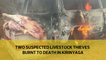 Two suspected livestock thieves burnt to death in Kirinyaga