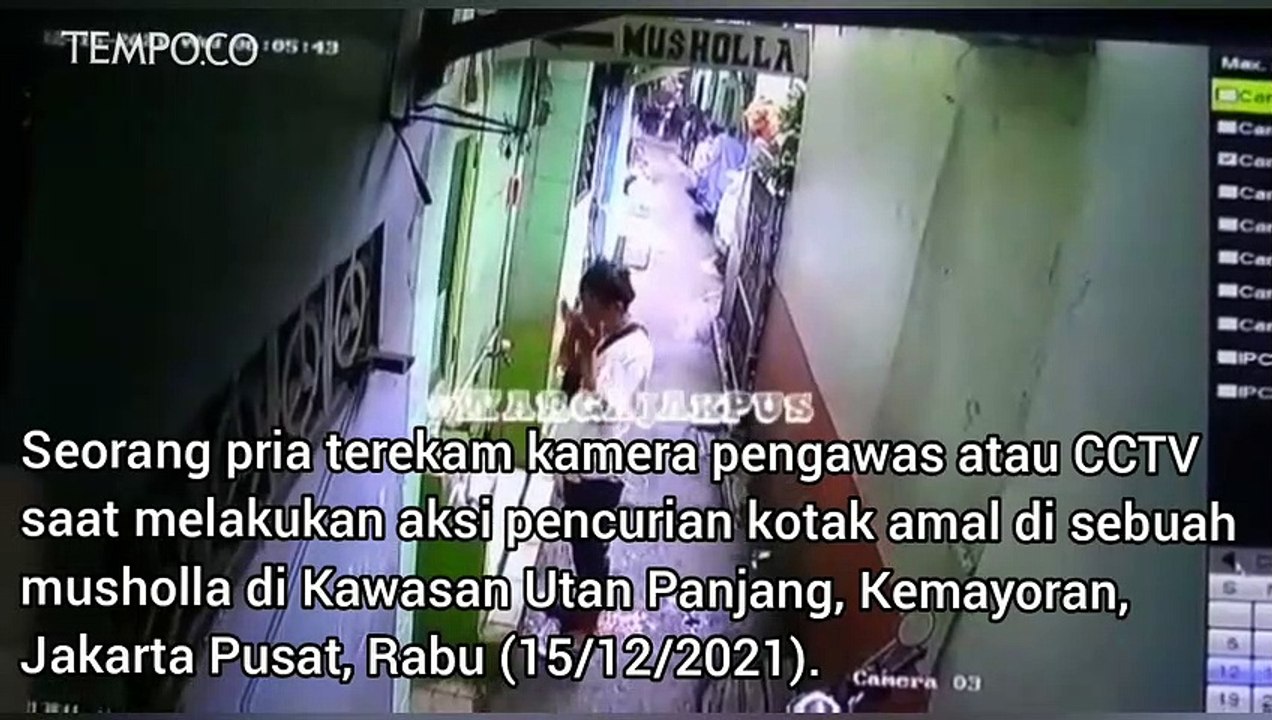 Pura-pura Sholat, Seorang Pria Curi Uang Kotak Amal Mushola di Utan Panjang