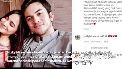 Syifa Hadju Tetap Setia Dampingi Kekasih Rizky Nazar
