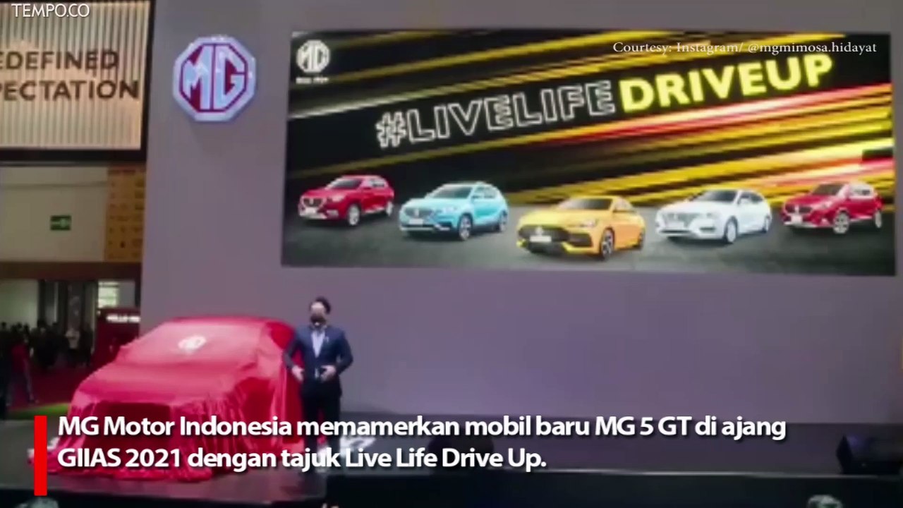 MG Curi Perhatian Pengunjung di GIIAS 2021