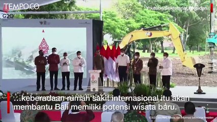 RS Internasional Bali Dibangun, Erick Thohir: Potensi Wisata Kesehatan Baru