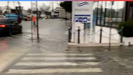 Mareggiata a Ferrara, danni a Porto Garibaldi