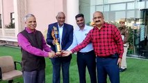डीजीपी उमेश मिश्रा ने श्रेष्ठ प्रदर्शन पर पुलिस लॉन टेनिस टीम को दी बधाई