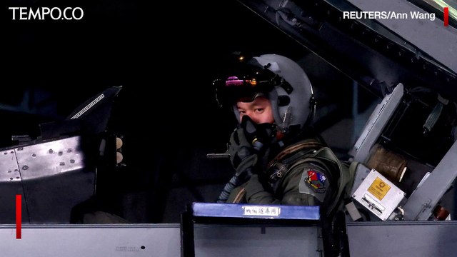 Ketegangan dengan Cina Meningkat, Angkatan Udara Taiwan Latihan Perang