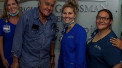 Jay Leno released from hospital after being severely burned in garage fire