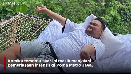 Komika Fico Fachriza Ditangkap karena Narkoba, Masih Diperiksa Polisi