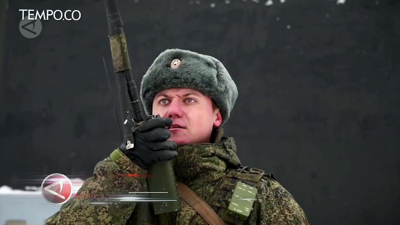 Rusia Gelar Latihan Tank Dekat Perbatasan Ukraina