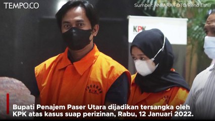Barang Bukti Uang Sekoper dari OTT Bupati Penajem Paser Utara