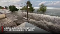 Video Letusan Gunung Api dan Gelombang Tsunami di Tonga