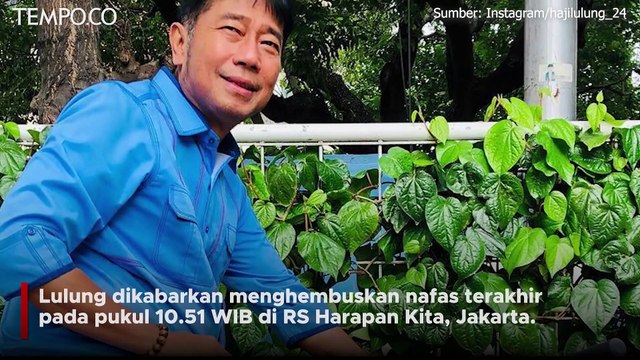 Haji Lulung Meninggal, Sempat Terkena Serangan Jantung