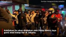 Atasi Balap Liar di Jakarta, Direlokoasi ke Sirkuit Resmi Ancol