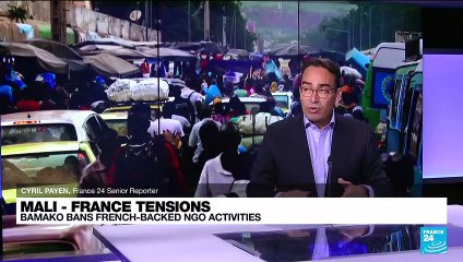 Mali bans French-backed NGOs' activities