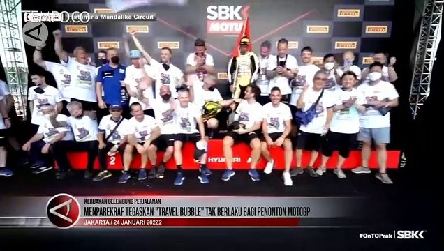 Sandiaga Uno: Travel Bubble Tidak Berlaku Bagi Penonton MotoGP