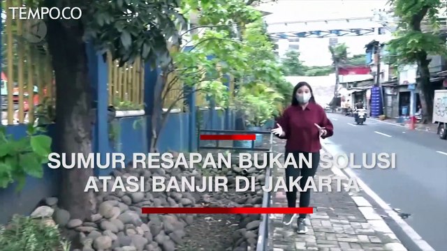 26 Ribu Sumur Resapan, Pengamat Tata Kota: Bukan Solusi Atasi Banjir Jakarta