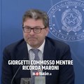 Giancarlo Giorgetti ricorda commosso Roberto Maroni