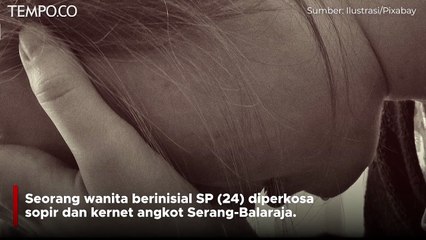 Korban Pemerkosaan Angkot Serang-Balaraja Dibuang ke Sungai Ciujunug