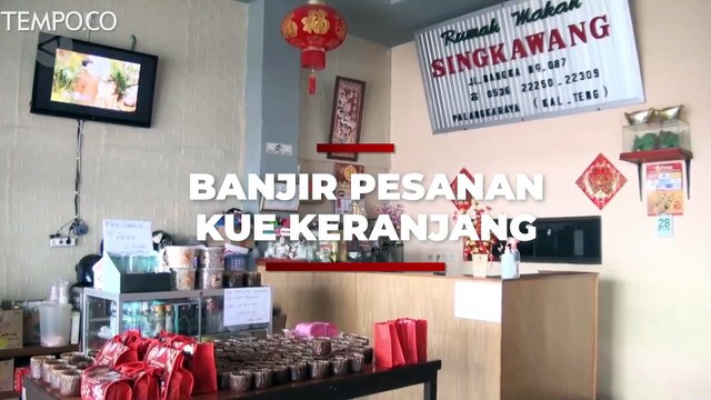 Jelang Imlek, Kue Keranjang di Palangka Raya Banjir Pesanan
