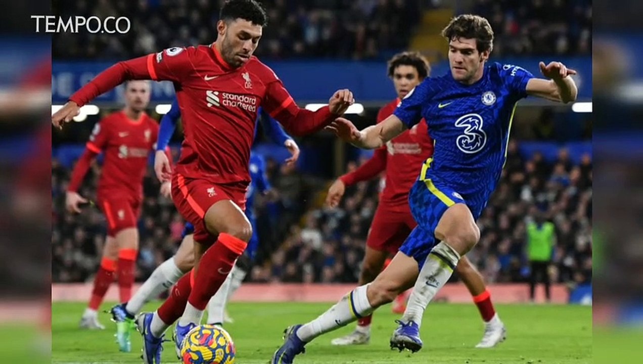 Sempat Unggul 2 Gol, Pertandingan Chelsea vs Liverpool Berakhir Imbang
