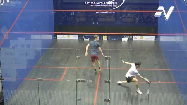 Ng Eain Yow tepati ramalan langkah ke pusingan ke-2 Skuasy Terbuka Malaysia 2022