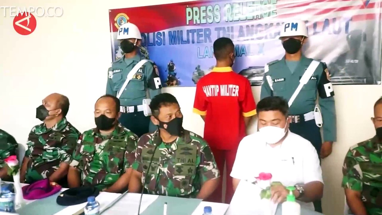 Pelaku Penipuan Calo Penerimaan Prajurit TNI Ditangkap POM AL