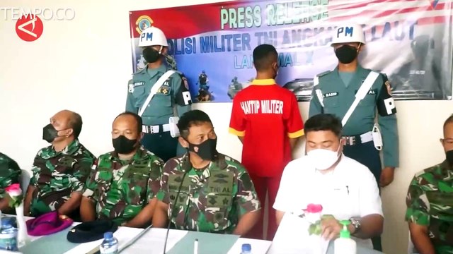 Pelaku Penipuan Calo Penerimaan Prajurit TNI Ditangkap POM AL