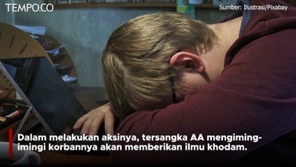 Ditawari Jago Ilmu Khodam, Guru Ngaji di Tangerang Sodomi Muridnya