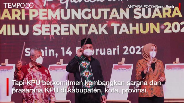 Anggaran Pemilu 2024 Rp 86 Triliun, Ketua KPU Bilang Buat Bangun Infrastruktur