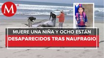 Naufragan migrantes ecuatorianos en costas de Chiapas; una niña murió