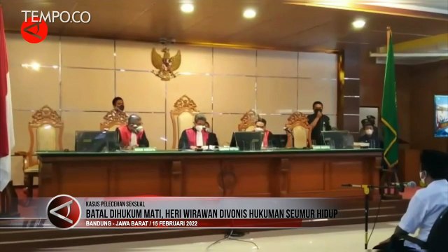 Heri Wirawan Divonis Hukuman Seumur Hidup