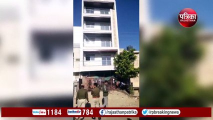 जयपुर के पॉश इलाके में निगम की कार्रवाई