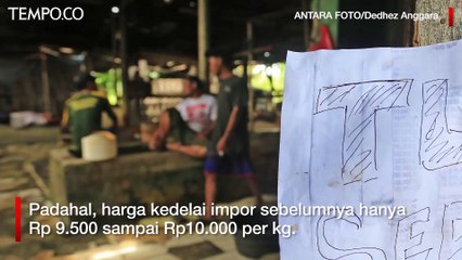 Produsen Tahu dan Tempe Jabodetabek Mulai Mogok Produksi