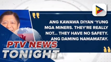 Télécharger la video: Pres. Ferdinand R. Marcos Jr. orders DENR to strengthen regulatory powers on small, large-scale mining