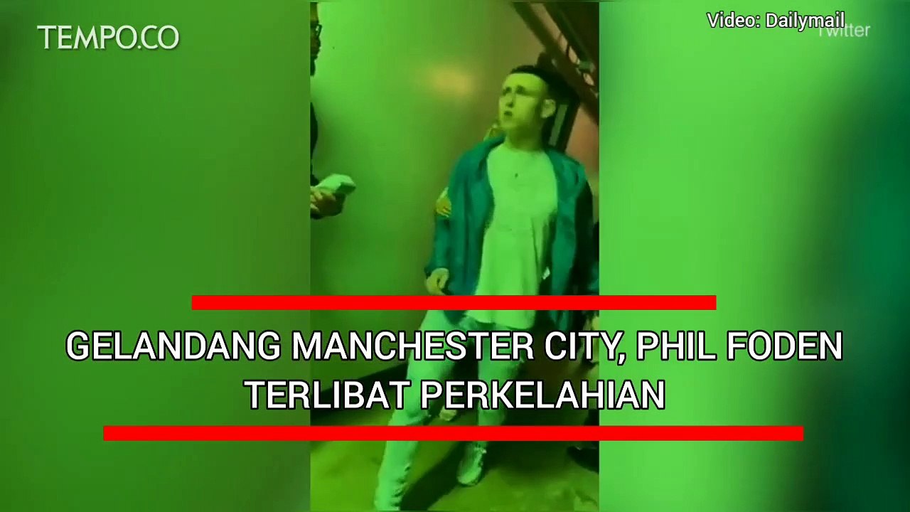 Gelandang Manchester City, Phil Foden Terlibat Perkelahian, Wajah Ibu Dipukul