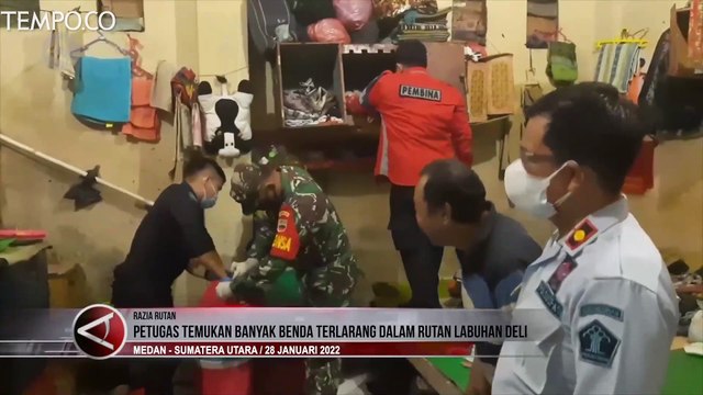 Sidak Rutan Labuhan Deli, Petugas Temukan Banyak Barang Terlarang