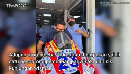 Sandiaga Sebut Aturan Bebas Karantina bagi Wisatawan Asing Akan Berlaku April