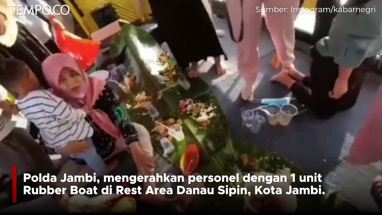Perahu Tenggelam di Danau Sipin Jambi, Polisi Beri Peringatan