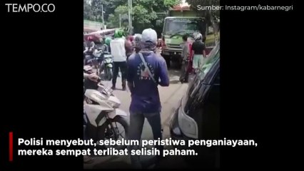 Viral Sopir Truk Dibanting Pria Berbadan Kekar, Polisi Buru Pelaku