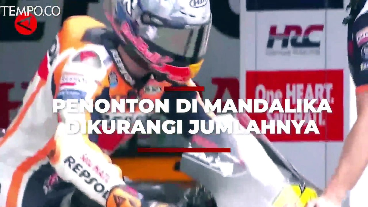 Kapasitas Penonton MotoGP di Sirkuit Mandalika Dikurangi 40 Persen