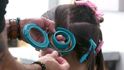 Perming tool creates beach waves