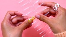 These stickers transform into nail extensions