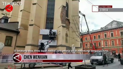 Konflik Rusia-Ukraina, Kota Lviv Lindungi Bangunan Kuno Warisan Dunia