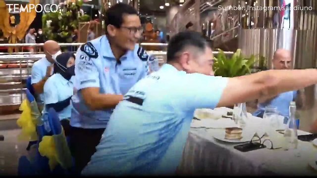 Daddy Bocah Asal NTT Tirukan Komentator MotoGp di Depan Para Pembalap