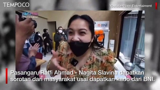 Raffi Ahmad Nagita Slavina Ultah, BNI Beri Kado Mesin ATM di Rumahnya