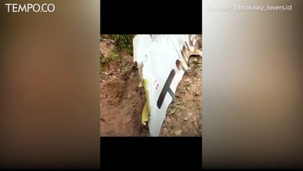 Video Jatuhnya Pesawat Boeing 737 China Eastern, Tampak Menukik Tajam