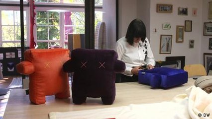 Monster cushions: upcycling goes upscale